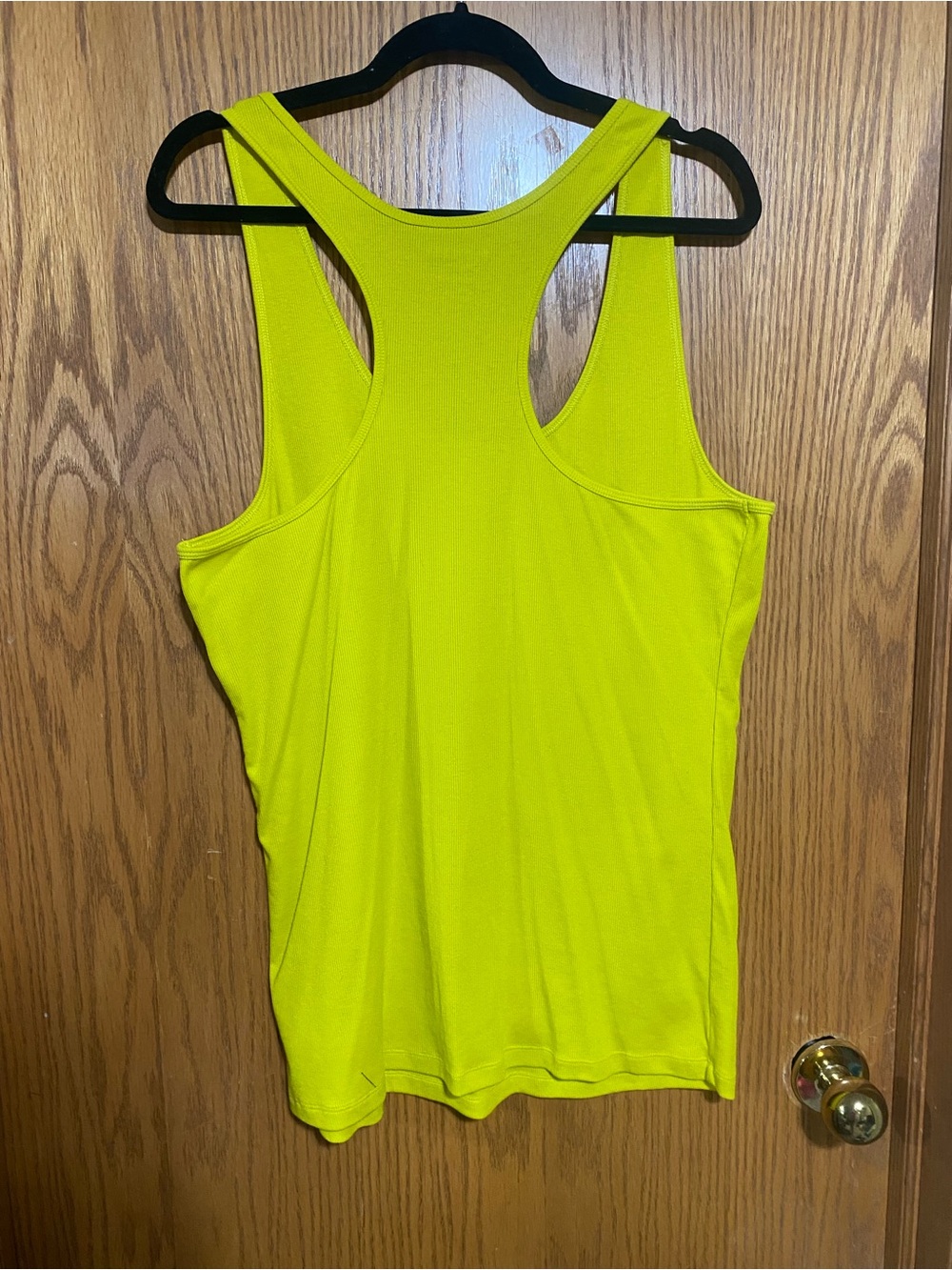 Old Navy Neon Yellow Racerback Tank - Picture 4 of 4